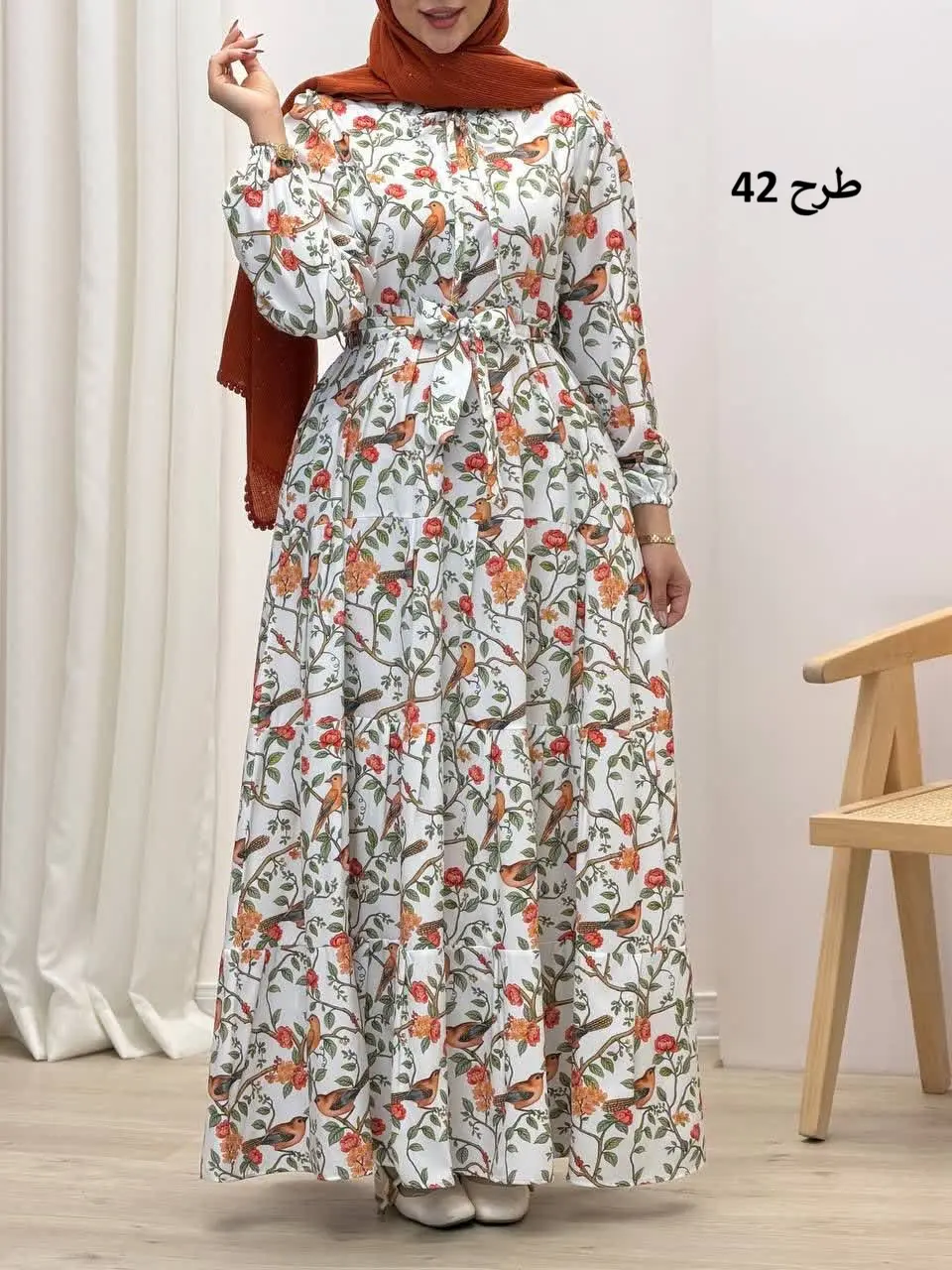 3982- پیراهن بلند نوردخت